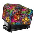 thumbnail image 1 of Haiem Butterfly Garden Print Toaster Covers 4 Slice Wide Slot,Bread Dust Cover & Fingerprint Protection,Bread Machine Cover,Appliance Covers, 1 of 7