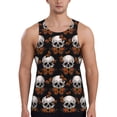 thumbnail image 1 of Haiem Butterfly Skull Men Workout Tank Top Gym Bodybuilding Sleeveless Muscle T Shirts Athletic Tank Breathable Workout Shirt-Small, 1 of 9