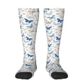thumbnail image 1 of Haiem Butterfly Socks, Funny Novelty Crazy Design Cotton Socks Sports Socks Knee High Socks For Men, Women,1Pairs - Gift For Working Friends, 1 of 9