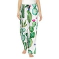 thumbnail image 1 of Haiem Cactus Plants1 Women's Pajama Pants Ultra Lightweight Pjs Bottoms Sleepwear Bottom Pants With Pocket Drawstring-Small, 1 of 9