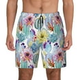 thumbnail image 1 of Haiem Cactus1 Men'S Quick-Dry Swim Trunks: Comfortable Beach Shorts With Mesh Lining And Pockets - Ideal For Swimming And Sunbathing 3x-Large, 1 of 9