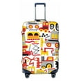 thumbnail image 1 of Haiem Cars Luggage Cover,Durable, Washable Suitcase Protector With Anti-Scratch Technology - Keep Your Luggage Looking New X-Large, 1 of 9
