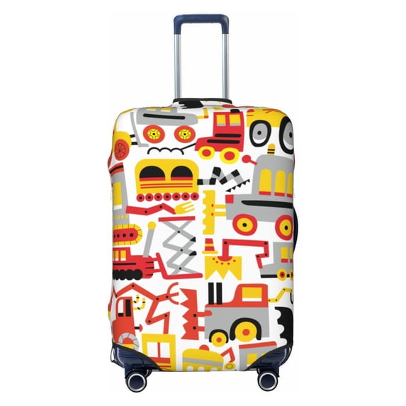Haiem Cars Luggage Cover,Durable, Washable Suitcase Protector With Anti-Scratch Technology - Keep Your Luggage Looking New X-Large