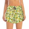 thumbnail image 1 of Haiem Cute Dinosaurs Women's 2 in 1 Running Shorts - Lightweight Athletic Workout Gym Yoga Breathable Sports Shorts Liner with Phone Pockets-XX-Large, 1 of 9