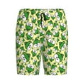 thumbnail image 1 of Haiem Cartoon Frogs Men's Pajama Short with Soft Woven Cotton Elastic Waistband Sleep Short-Medium, 1 of 9