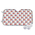 thumbnail image 1 of Haiem Cartoon Helicopter Car Windshield Sun Shade - Blocks UV Rays Sun Visor Protector, Sunshade to Keep Your Vehicle Cool, Universal Fit SUV Van Sedan-Small, 1 of 7