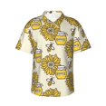 thumbnail image 1 of Haiem Cartoon Honey Pot Bee Sunflower Men'S Pajama Pants Ultra Lightweight Pjs Bottoms Sleepwear Bottom Pants With Pocket Drawstring-Medium, 1 of 9