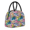 thumbnail image 1 of Haiem Cartoon Marine Animals Printed Lunch Bag Women, Lunch Box Lunch Bag for Women, Small Leakproof Cute Lunch Tote Large Capacity Reusable Insulated Cooler Lunch Container, 1 of 6