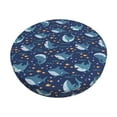 thumbnail image 1 of Haiem Cartoon Sharks2 Cushion Round Bar Chair Seat Cover Bar Chair Cushion Covers Elastic Washable Bar Chair Cover,Protects from Scratches and Stains-13 inch, 1 of 7