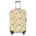 thumbnail image 1 of Haiem Cartoon Shiba Inu Dog Luggage Cover Printed Suitcase Covers for Luggage Elastic Washable Suitcase Protector Fits 18-32 Inch Luggage-X-Large, 1 of 8