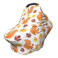 thumbnail image 1 of Haiem Cartoon Squirrel Baby Nursing Cover & Nursing Poncho - Multi Use Cover for Baby Car Seat Canopy, Stroller Cover, 360°Full Privacy Breastfeeding Coverage, 1 of 1