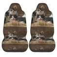 thumbnail image 1 of Haiem Cat Family Printed Car Seat Covers Set of 2, Universal Fit Car Seat Covers,Protective Seat Covers,Comfortable Car Seat Covers, Easy Installation Seat Covers, Vehicle Seat Covers, 1 of 1