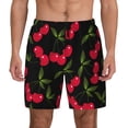 thumbnail image 1 of Haiem Cherry Men'S Quick-Dry Swim Trunks: Comfortable Beach Shorts With Mesh Lining And Pockets - Ideal For Swimming And Sunbathing X-Large, 1 of 9
