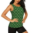 thumbnail image 1 of Haiem Christmas (2) Workout Tank Tops for Women, Athletic Sports Slim-Fit Tank Tops, Compression Sleeveless Dry Fit Shirts,Athletic Shirt-Small, 1 of 9