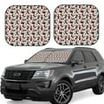 thumbnail image 1 of Haiem Christmas Cat Car Windshield Sun Shade (2 Pieces) Foldable Windshield Sun Shade Car Accessories for Truck SUV Pickup-Medium, 1 of 7