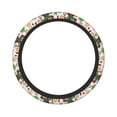 thumbnail image 1 of Haiem Christmas Gingerbread Cookies Print Steering Wheel Cover 15 Inches for Women Men, Neoprene Anti-Slip Steering Wheel Grip Wrap Car Accessories Protective Case Cover for Vehicle Truck SUV, 1 of 8