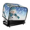 thumbnail image 1 of Haiem Christmas Snowman In The Snow Print Toaster Covers 2 Slice Wide Slot,Bread Dust Cover & Fingerprint Protection,Bread Machine Cover,Appliance Covers, 1 of 7
