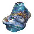 thumbnail image 1 of Haiem Christmas Tree Baby Nursing Cover & Nursing Poncho - Multi Use Cover for Baby Car Seat Canopy, Stroller Cover, 360°Full Privacy Breastfeeding Coverage, 1 of 1