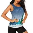 thumbnail image 1 of Haiem Christmas Trees Workout Tank Tops for Women, Athletic Sports Slim-Fit Tank Tops, Compression Sleeveless Dry Fit Shirts,Athletic Shirt-X-Large, 1 of 9
