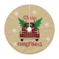 thumbnail image 1 of Haiem Christmas Vintage Red Truck Pattern Christmas Tree Skirt Merry Christmas Party Christmas Tree Decoration,New Year Decorations-30", 1 of 6