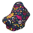 thumbnail image 1 of Haiem Cinco De Mayo Floral Baby Nursing Cover & Nursing Poncho - Multi Use Cover for Baby Car Seat Canopy, Stroller Cover, 360°Full Privacy Breastfeeding Coverage, 1 of 1