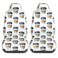 thumbnail image 1 of Haiem Coffee To Go Pattern Printed Car Seat Covers Set of 2, Universal Fit Car Seat Covers,Protective Seat Covers,Comfortable Car Seat Covers, Easy Installation Seat Covers, 1 of 9