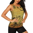 thumbnail image 1 of Haiem Coffee Vintage Workout Tank Tops for Women, Athletic Sports Slim-Fit Tank Tops, Compression Sleeveless Dry Fit Shirts,Athletic Shirt-, 1 of 9