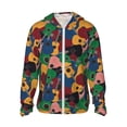 thumbnail image 1 of Haiem Colored Guitars UPF 50+ Fishing Shirts for Men Long Sleeve UV Sun Protection Hoodie Non-Mask Outdoor Hiking Shirts, 1 of 8