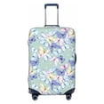 thumbnail image 1 of Haiem Colorful Butterfly Luggage Cover Printed Suitcase Covers for Luggage Elastic Washable Suitcase Protector Fits 18-32 Inch Luggage-Small, 1 of 9