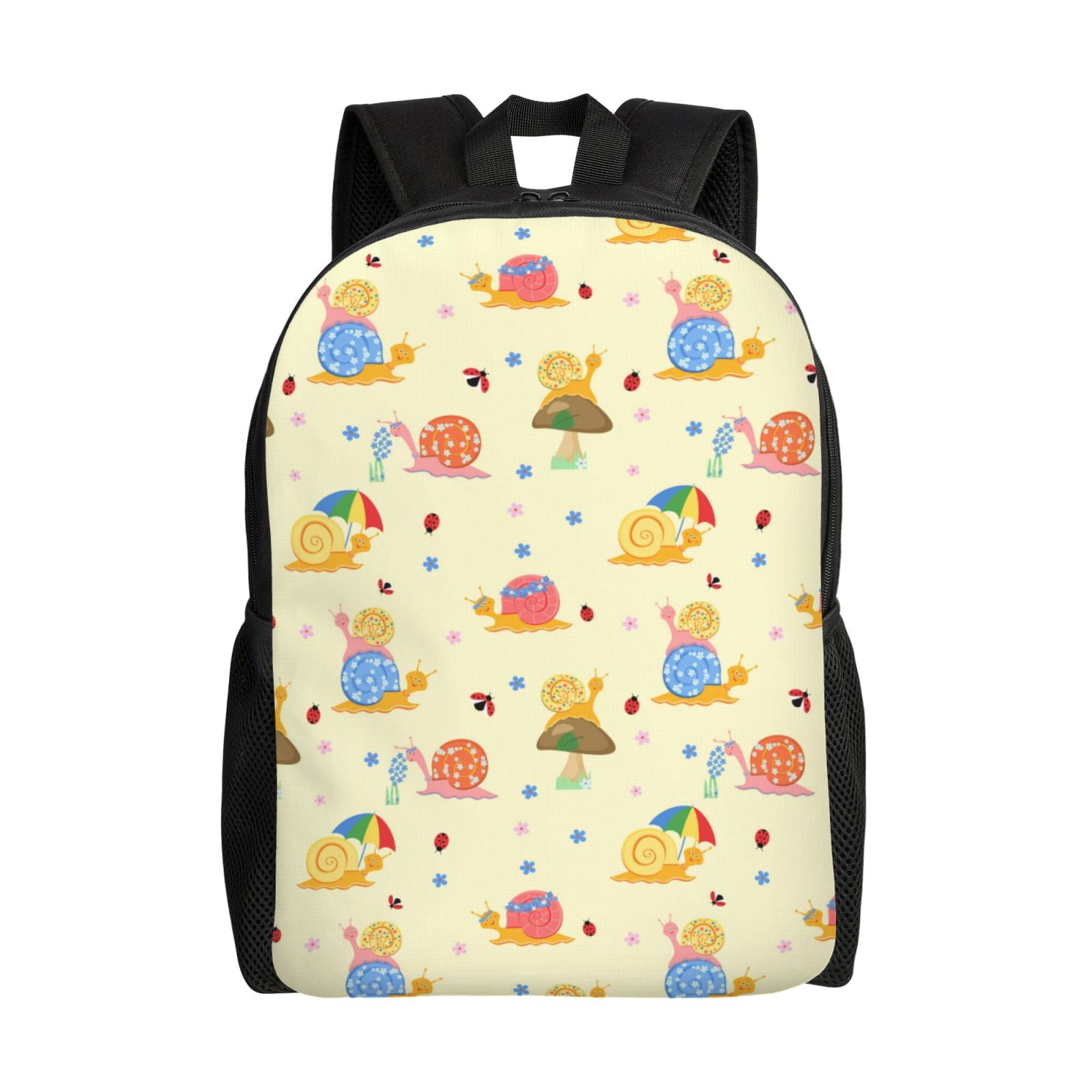 Haiem Colorful Cartoon Snail Backpack - Stylish and Durable 15-inch ...
