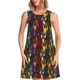 thumbnail image 1 of Haiem Colorful Dreamcatcher for Women’s Summer Dresses – Casual Sleeveless Tank Loose Sundress, Lightweight Beach Dress, 1 of 7