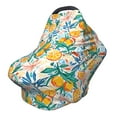 thumbnail image 1 of Haiem Colorful Fruits Baby Nursing Cover & Nursing Poncho - Multi Use Cover for Baby Car Seat Canopy, Stroller Cover, 360°Full Privacy Breastfeeding Coverage, 1 of 1