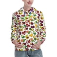 thumbnail image 1 of Haiem Colorful Fruits for Men's Fashion Hoodies & Sweatshirts with Kangaroo Pocket,Hooded Sweatshirt with Eye-catching Drawstrings-XX-Large, 1 of 7