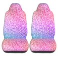 thumbnail image 1 of Haiem Colorful Glitters Printed Car Seat Covers Set of 2, Universal Fit Car Seat Covers,Protective Seat Covers,Comfortable Car Seat Covers, Easy Installation Seat Covers, Vehicle Seat Covers, 1 of 9