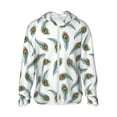thumbnail image 1 of Haiem Colorful Grass UPF 50+ Fishing Shirts for Men Long Sleeve UV Sun Protection Hoodie Non-Mask Outdoor Hiking Shirts, 1 of 9