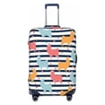 thumbnail image 1 of Haiem Colorful Llama Luggage Cover Printed Suitcase Covers for Luggage Elastic Washable Suitcase Protector Fits 18-32 Inch Luggage-X-Large, 1 of 9