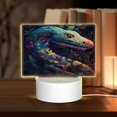 thumbnail image 1 of Haiem Colorful Patterned Snake Pattern Acrylic Night Light Gift with 3 Color ModesTouch-Sensitive LED Lamp Perfect Gift for Mother's Day, Birthday, or Christmas, 1 of 9