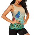 thumbnail image 1 of Haiem Colorful Plants And Insects Workout Tank Tops for Women, Athletic Sports Slim-Fit Tank Tops, Compression Sleeveless Dry Fit Shirts,Athletic Shirt-Medium, 1 of 9