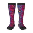 thumbnail image 1 of Haiem Colorful Snake Socks, Funny Novelty Crazy Design Cotton Socks Sports Socks Knee High Socks For Men, Women,1Pairs - Gift For Working Friends, 1 of 8