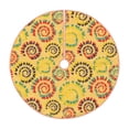 thumbnail image 1 of Haiem Colourful Tie Dye 1 Pattern Christmas Tree Skirt Merry Christmas Party Christmas Tree Decoration,New Year Decorations-30", 1 of 6