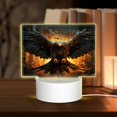 thumbnail image 1 of Haiem Cool Black Eagle Pattern Acrylic Night Light Gift with 3 Color ModesTouch-Sensitive LED Lamp Perfect Gift for Mother's Day, Birthday, or Christmas, 1 of 9