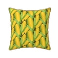 thumbnail image 1 of Haiem Corn 1 Print Velvet Soft Solid Decorative Square Throw Pillow Covers Set with Elegant Piping Christmas Cushion Case for Sofa Bedroom Car-20"x20", 1 of 8