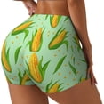 thumbnail image 1 of Haiem Corn 7 No Front Seam Biker Shorts for Women Yoga Workout Gym Bike Shorts with Tummy Control Moisture-Wicking-XX-Large, 1 of 9