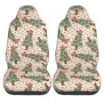 thumbnail image 1 of Haiem Cowboy Christmas Trees Printed Car Seat Covers Set of 2, Universal Fit Car Seat Covers,Protective Seat Covers,Comfortable Car Seat Covers, Easy Installation Seat Covers, 1 of 9