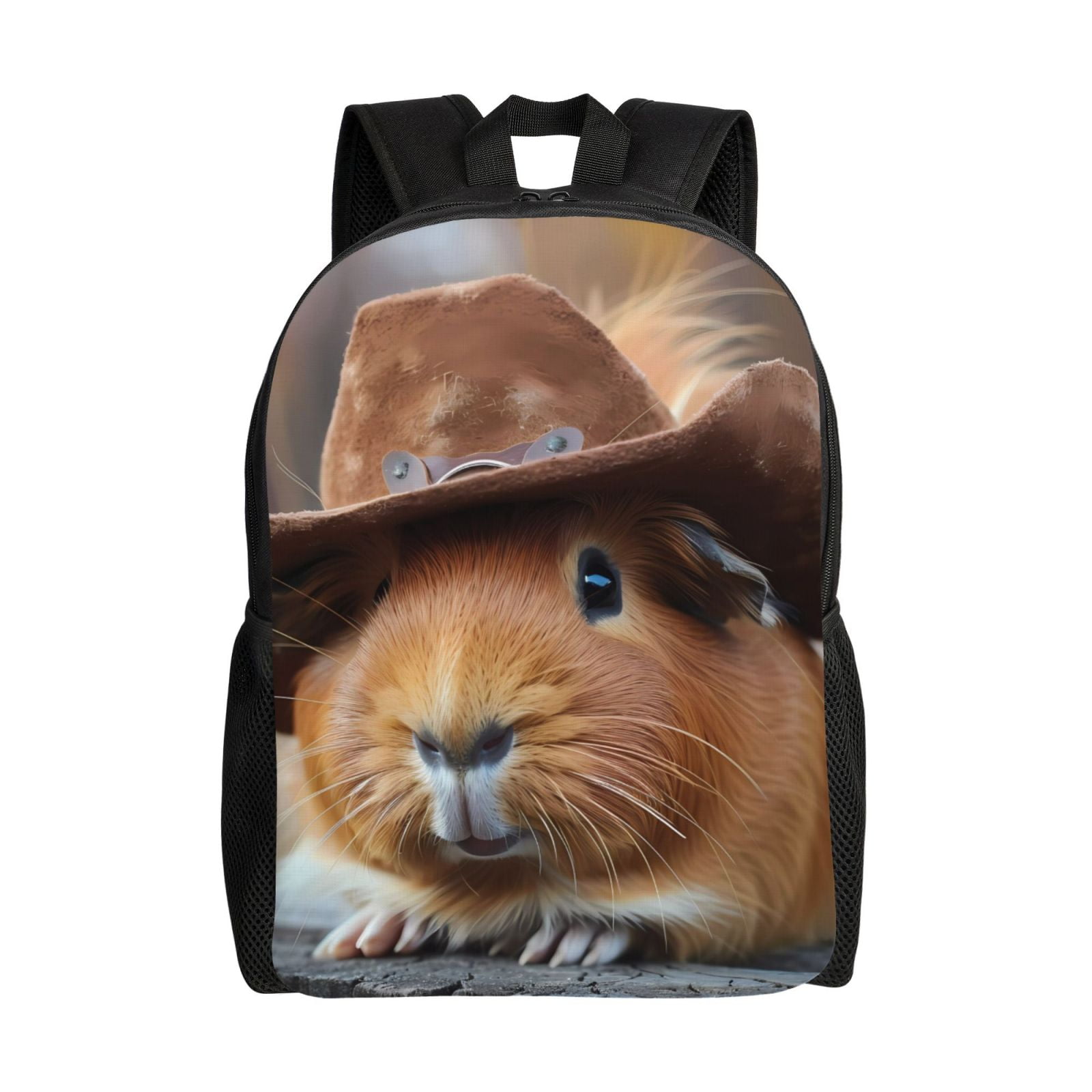 Haiem Cowboy Hat Guinea Pig Backpack - Stylish and Durable 15-inch ...