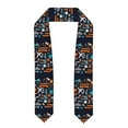 thumbnail image 1 of Haiem Creative Transport Pattern Graduation Stole 2024 | Premium Satin Sash for Graduation Ceremony, 1 of 7