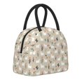 thumbnail image 1 of Haiem Cute Alpaca Printed Lunch Bag Women, Lunch Box Lunch Bag for Women, Small Leakproof Cute Lunch Tote Large Capacity Reusable Insulated Cooler Lunch Container, 1 of 6