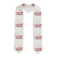 thumbnail image 1 of Haiem Cute Bathtub Pattern Graduation Stole 2024 | Premium Satin Sash for Graduation Ceremony, 1 of 7