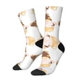 thumbnail image 1 of Haiem Cute Bee Gnome Pattern Crew Socks – Soft & Durable Moisture-wicking Socks, Stay-Up Fit for Business, Work, and Casual Wear Size 5-11, 1 of 6