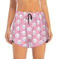 thumbnail image 1 of Haiem Cute Cat Women's 2 in 1 Running Shorts - Lightweight Athletic Workout Gym Yoga Breathable Sports Shorts Liner with Phone Pockets-, 1 of 9